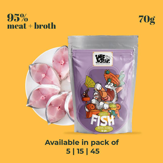 Indiecat Adult Fish Royal Glow (70g packs)