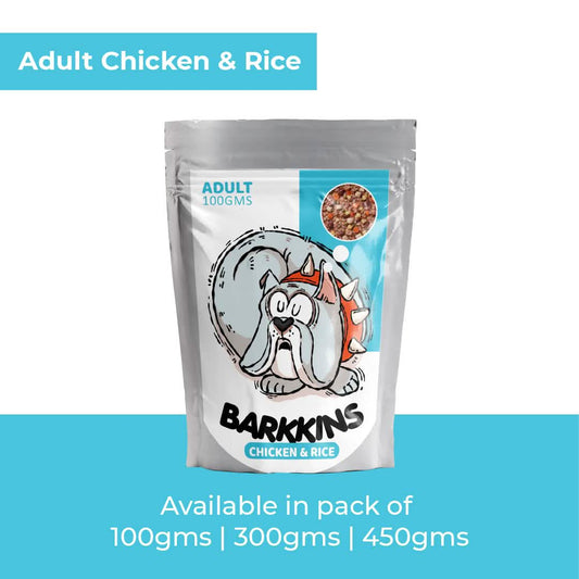 Barkkins Adult Chicken & Rice Meal Pets of Paradise