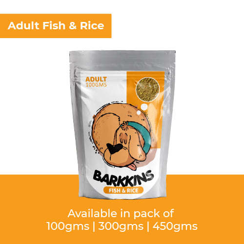 Barkkins Adult Fish & Rice Meal Pets of Paradise