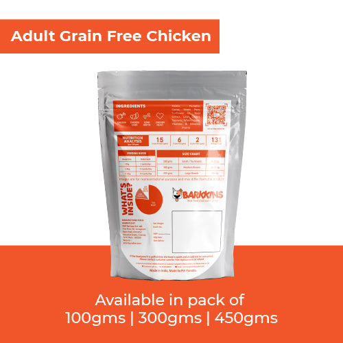 Barkkins Adult Grain Free Chicken Meal