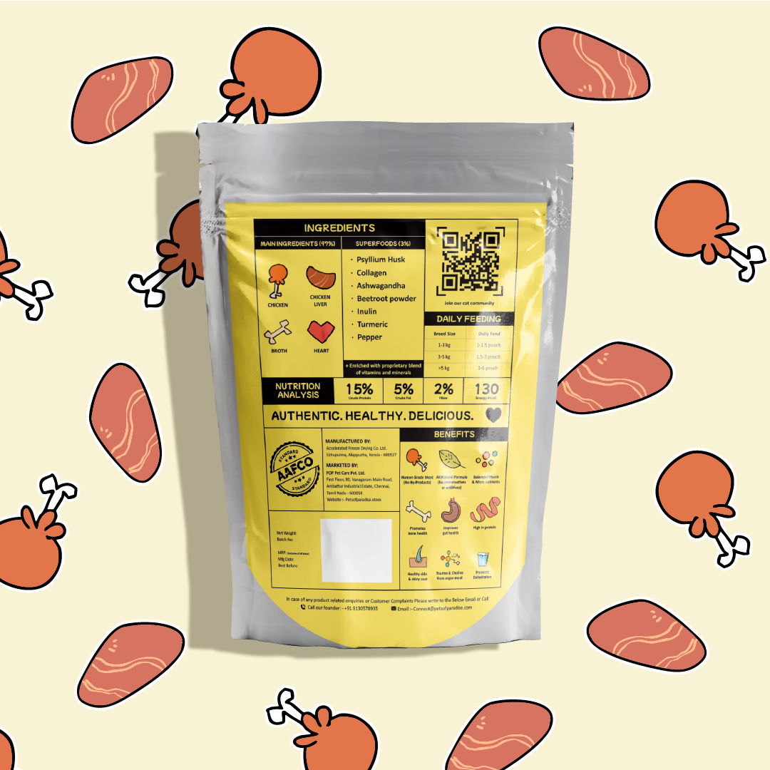 IndieCat Adult Chicken & Liver (80g Packs)
