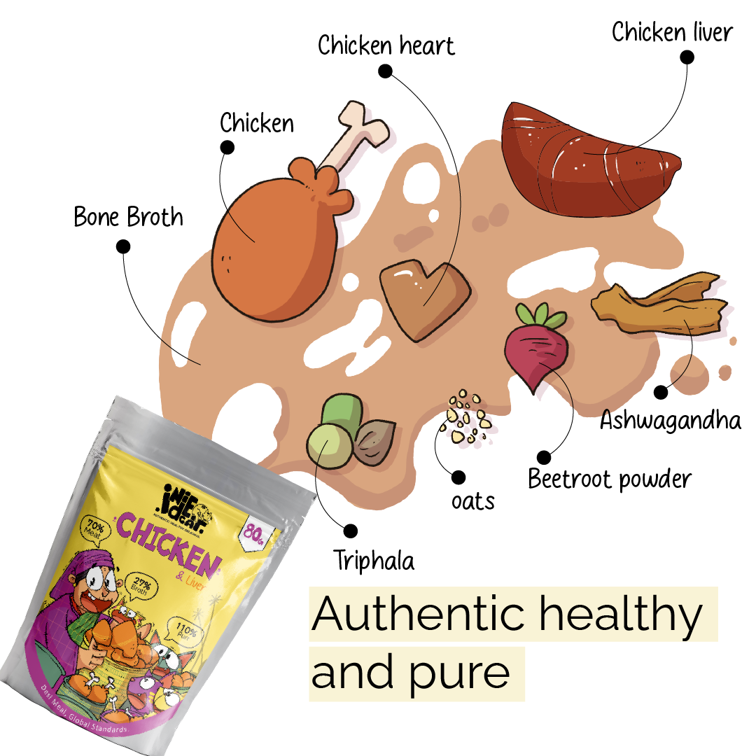 IndieCat Adult Chicken & Liver (80g Packs)