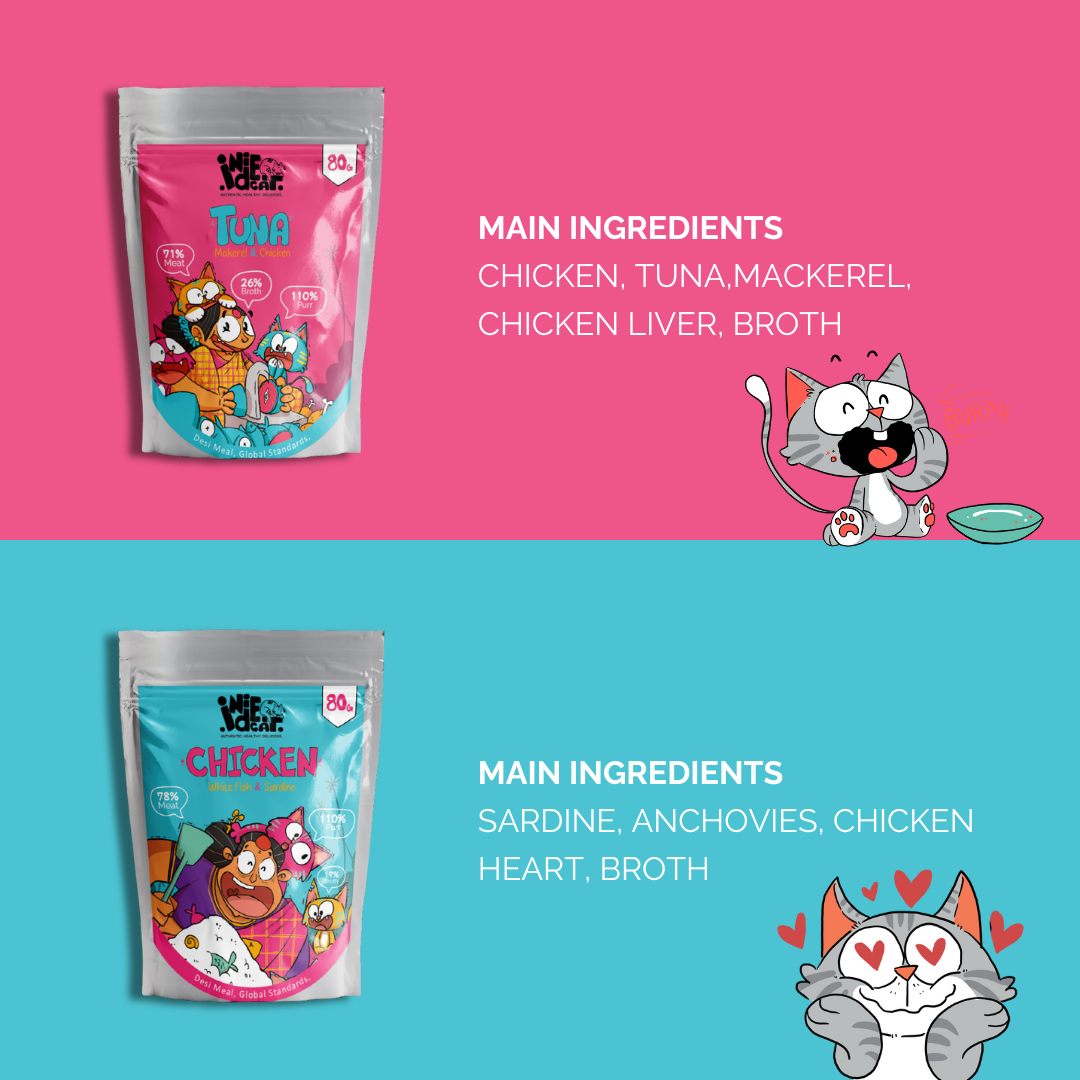 IndieCat Trial Variety Pack – All Flavours (80 gm x 6)