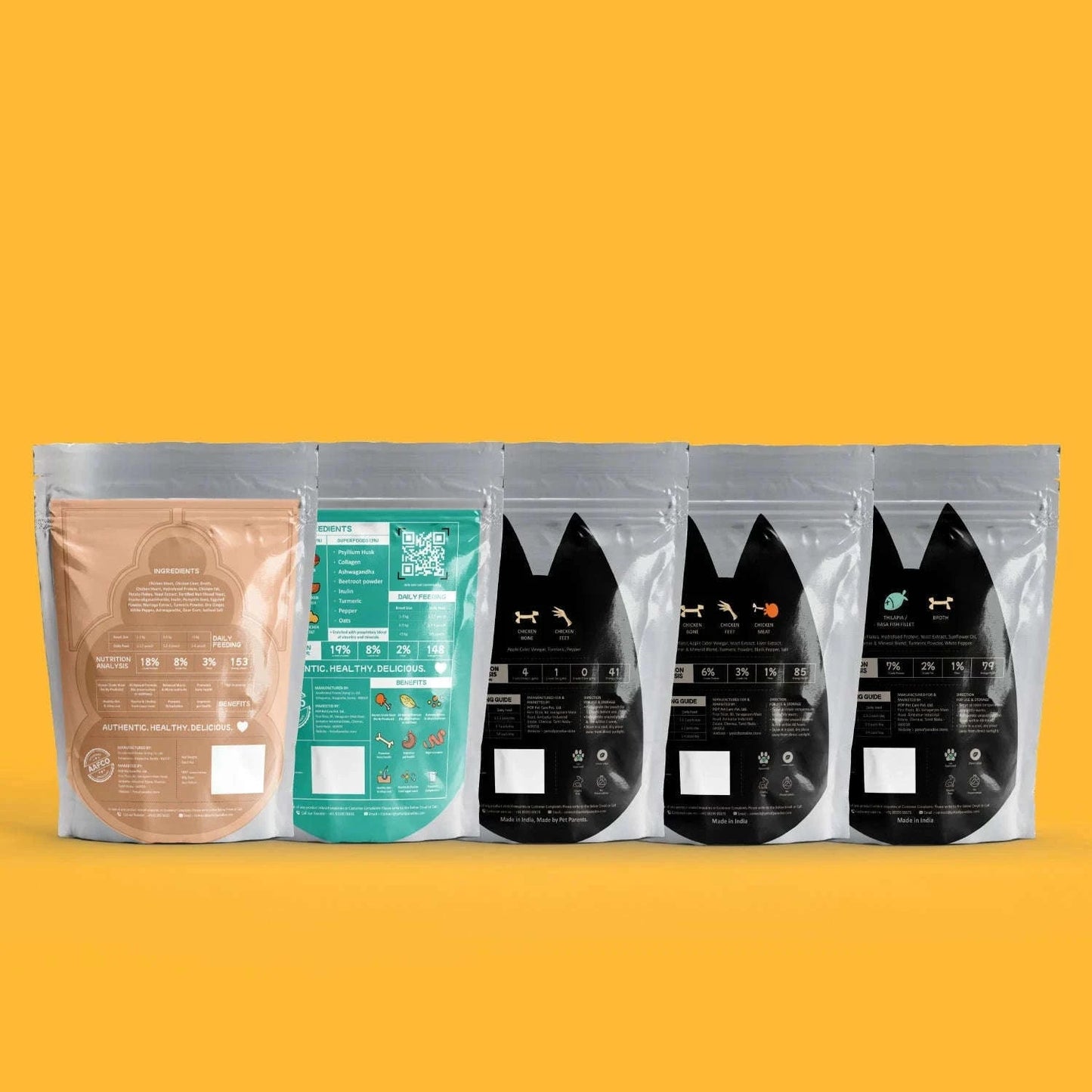 Kitten Combo (Pack of 15) + FREE BOWL Pets of Paradise