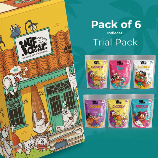 IndieCat Trial Variety Pack – All Flavours (80 gm x 6)