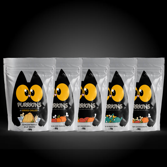 Purrkins Trial Pack - 5 Flavours