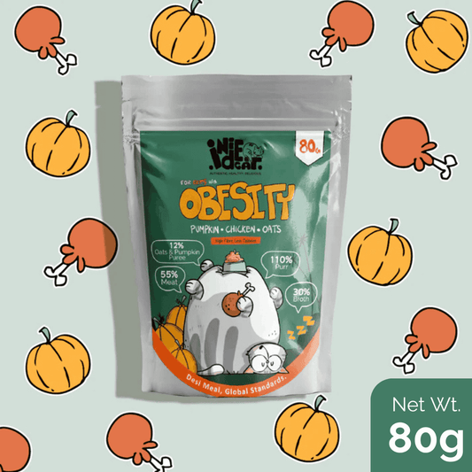 Purrkins x IndieCat Obesity Chicken Pumpkin (80g Packs) Pets of Paradise