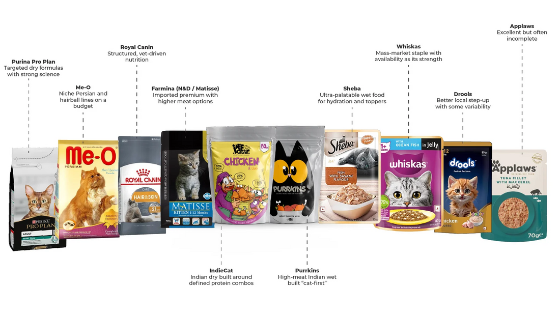 Top 10 Cat Food Brands in India 2026