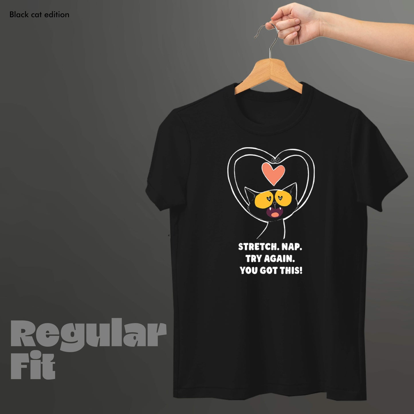 You Got This - Black Cat Edition Tshirt