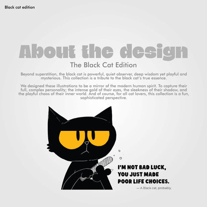 I Am Not Bad Luck - Black Cat Edition Tshirt