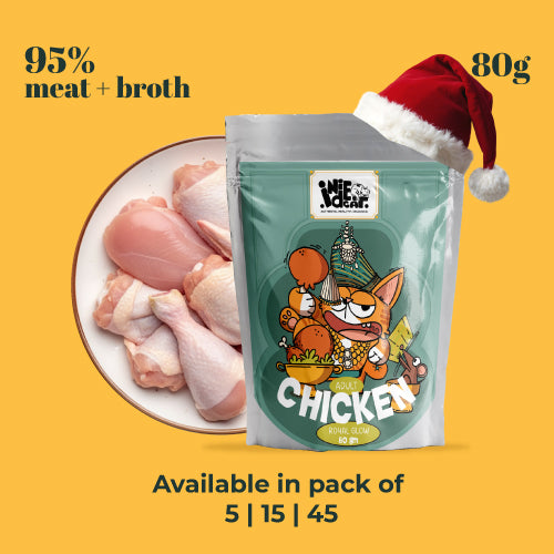 Indiecat Adult Chicken Royal Glow (80g packs)