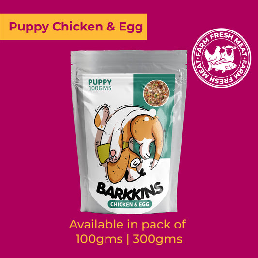Barkkins Puppy Chicken & Egg