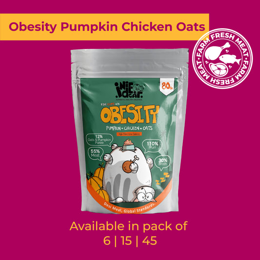 IndieCat Obesity Chicken Pumpkin (80g Packs)