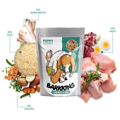 Barkkins Puppy Chicken & Egg