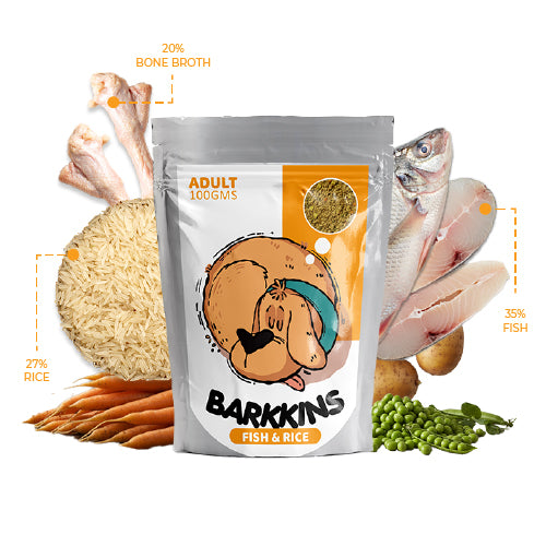 Barkkins Adult Fish & Rice Meal