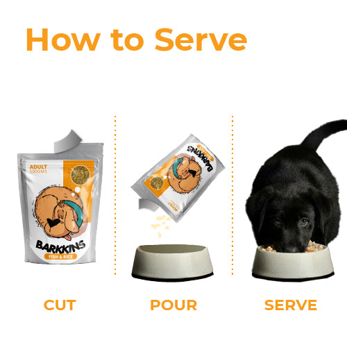 Barkkins Adult Fish & Rice Meal