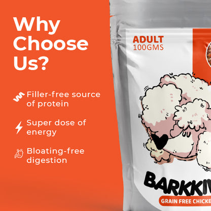 Barkkins Adult Grain Free Chicken Meal