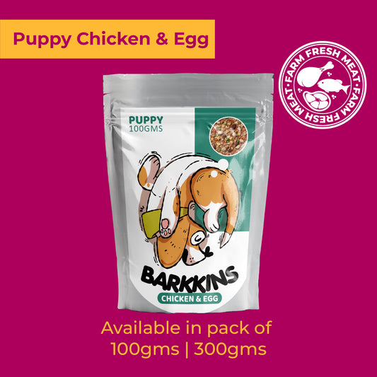 Barkkins Puppy Chicken & Egg