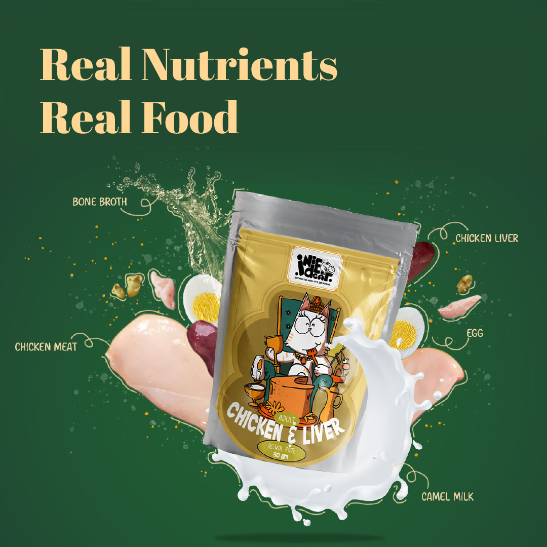Indiecat Adult Chicken & Liver Royal Pate (80g Packs)