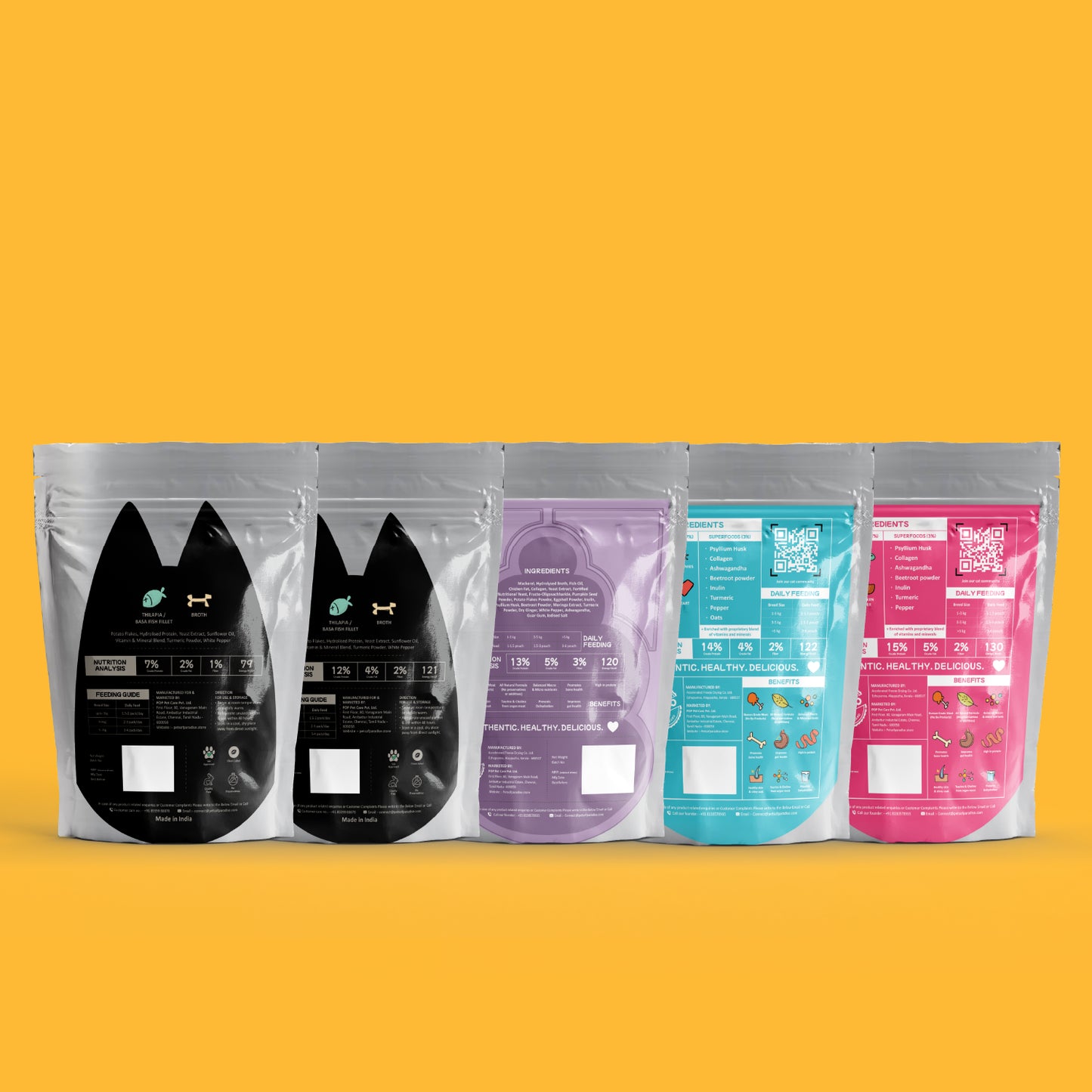 Fish Adult Cat Combo (Pack of 15) + FREE BOWL