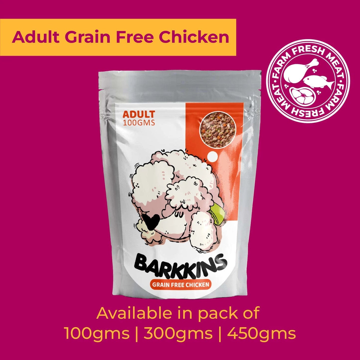 Barkkins Adult Grain Free Chicken Meal Pets of Paradise