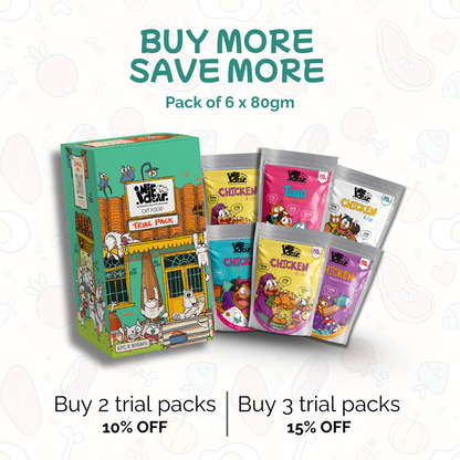 IndieCat Trial Variety Pack – All Flavours (80 gm x 6)
