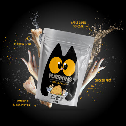 Purrkins Jelly Broth | 100g per pack