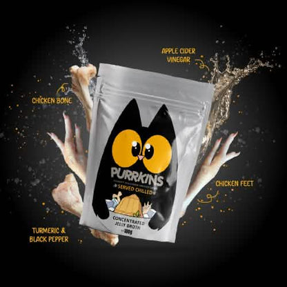 Purrkins Jelly Broth (100g Packs)