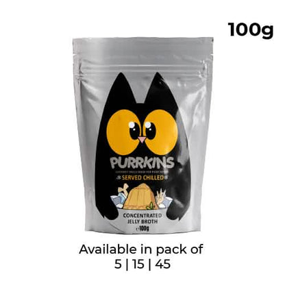 Purrkins Jelly Broth (100g Packs)