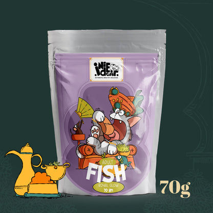 Indiecat Adult Fish Royal Glow (70g packs)