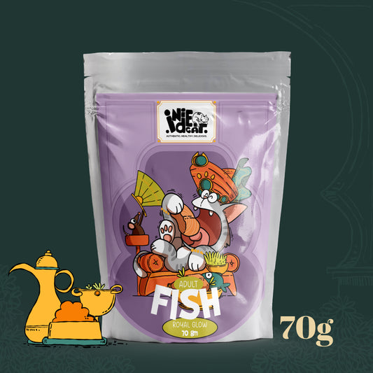 Indiecat Adult Fish Royal Glow (70g packs)
