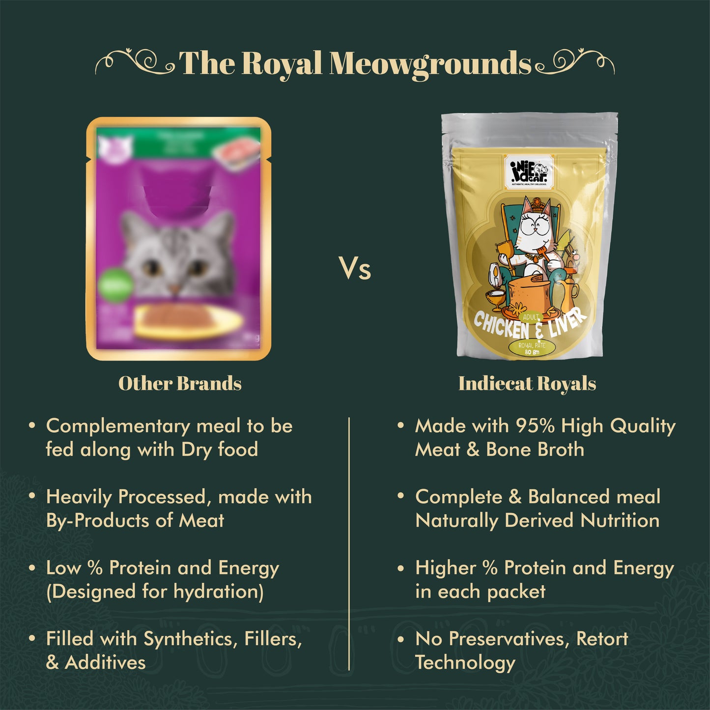 Indiecat Adult Chicken & Liver Royal Pate (80g)