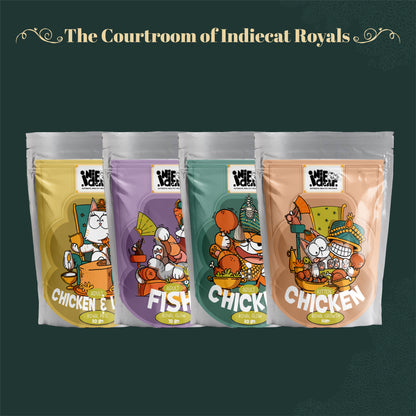 Indiecat Kitten Chicken Royal Growth (80g packs)