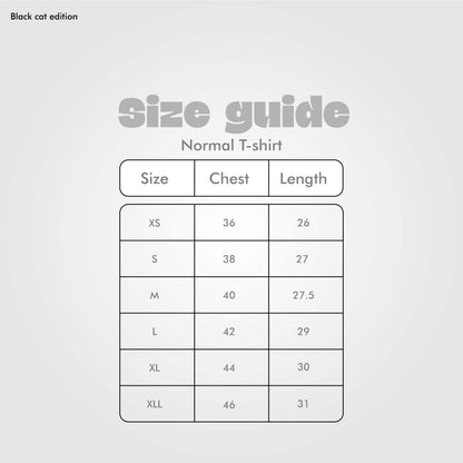 Not Today - Black Cat Edition Tshirt